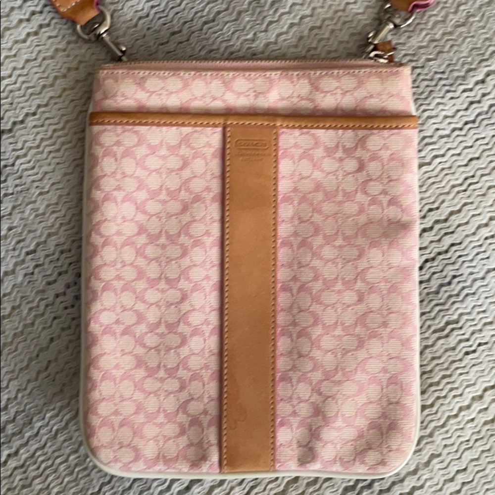 Pink Coach Crossbody - Picture 2 of 5